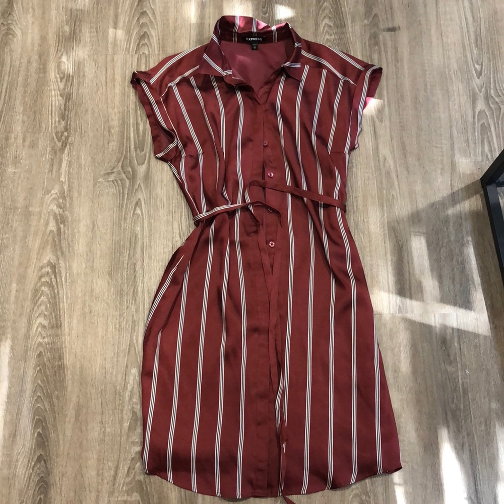 Express shirt dress